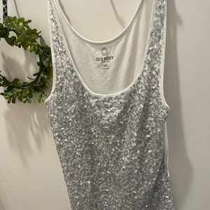 Glitter, this top can be worn with jeans or dress it up really great top